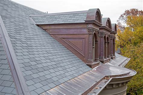 slate blue house with metal roof|faux slate roofing shingles.